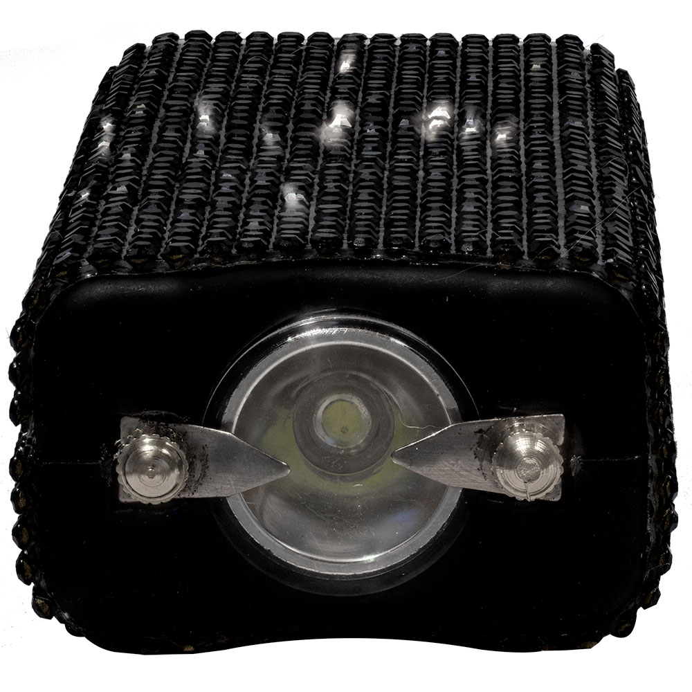 Rhinestun Keychain Stun Gun Black view 3